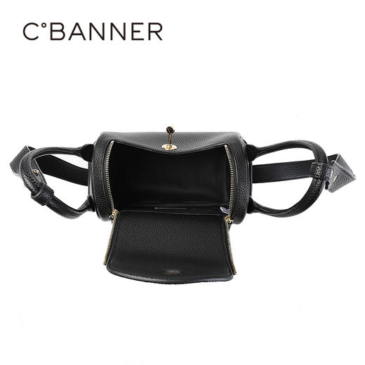 千百度2026春季女包耐磨实用质感高级背提包A26150926 商品图5