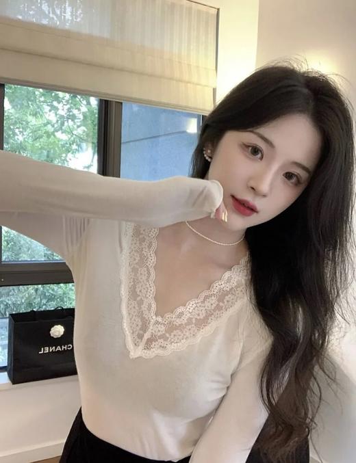 【百图lulu定制】【玫瑰针织开衫】法式玫瑰粉  羊毛混纺开衫 商品图3