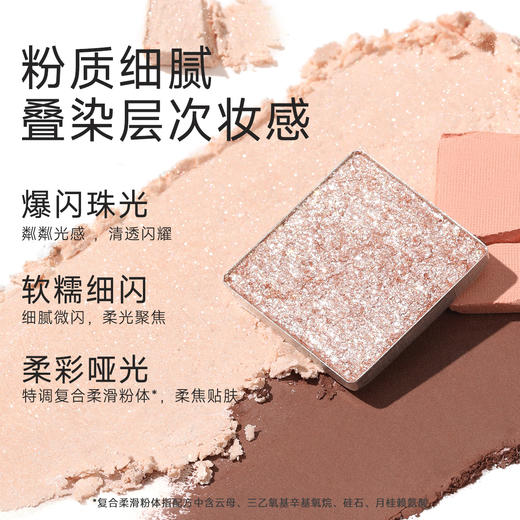 【热卖爆款】菲鹿儿柔彩九色眼影盘哑光大地色珠光细闪粉亮片新手日常妆 商品图1