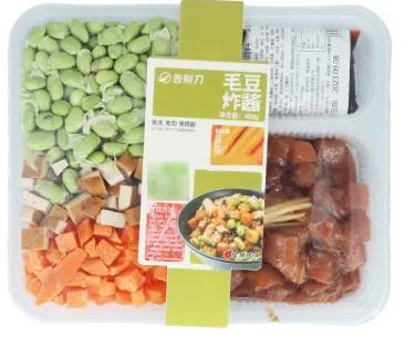 毛豆炸酱400g  告别刀系列  买放心菜就上瑞和泰 商品图0