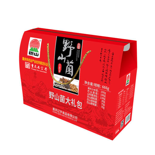 野山菌大礼盒666g 商品图2
