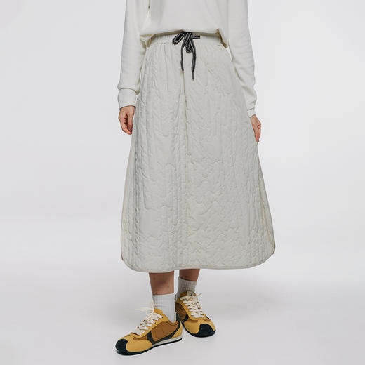 【出游季特价】ACMEITEM爱棵米 女士夹棉长裙半身裙GAG2370716G 商品图3