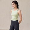 【限时秒】YOGACODE【火树银花系列】瑜伽背心带胸垫假两件收副乳运动背心跑步防震聚拢DSG436-X 商品缩略图2