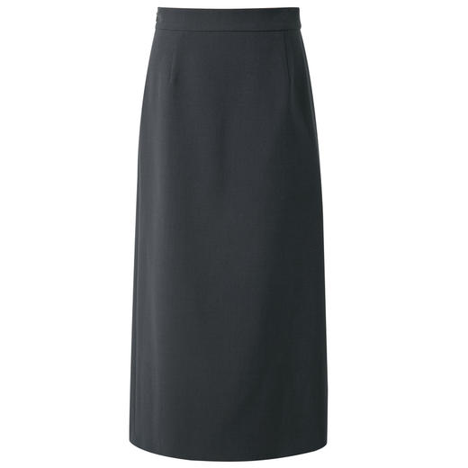 三彩2026春季新款轻职场半身裙一步裙中长开叉裙通勤简约Z 商品图4