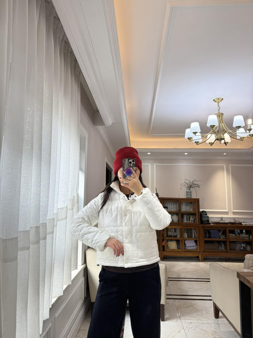 帮工厂亏清 别退换 忙可白色 鹅绒轻羽绒 短款 3码适合135以内 商品图11