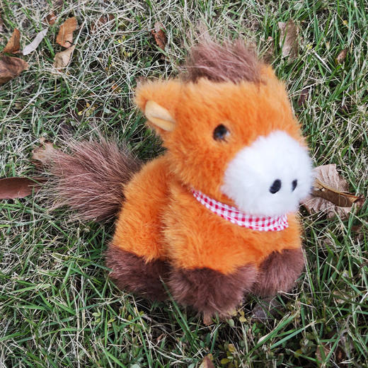 积分兑11cm三角巾小马毛绒公仔玩具-纪念日百货门店同款168047371 商品图1