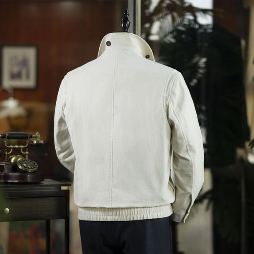 春季阳光：定制款男士复古灯芯绒A2飞行员工装夹克  四色可选-不退不换 商品图3