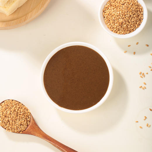 西域美农 亚麻籽酱  配料表仅含亚麻籽，鲜香独特，还原亚麻籽最本真的风味​ 280g*1罐 商品图9