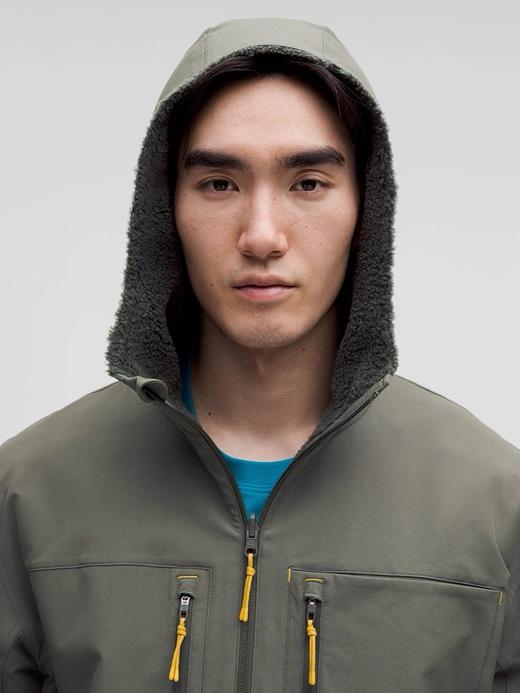 LULU 双面穿 防水+仿羊羔毛 摇粒绒夹克 Z-15770 商品图3