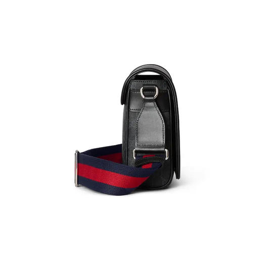 【一】GUCCI 古驰 男士 GG Supreme帆布 中号斜挎单肩包 混色 792124 FADJA 1042 商品图3