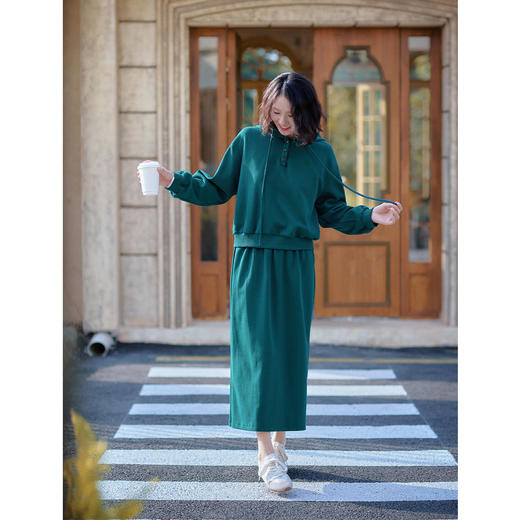 红念针织衫卫衣套装女两件套休闲气质2025年秋季新款气质女装 商品图1