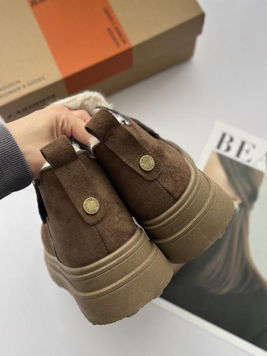 英国Nudilor高帮加绒勃肯鞋 商品图12