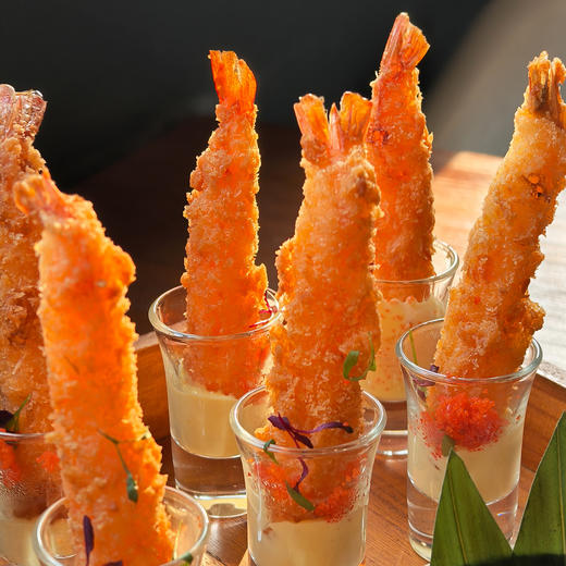 速冻粘粉棒虾30g*10尾 油炸虾棒芙蓉虾面包虾棒虾寿司虾商用油炸小吃半成品天妇罗虾（顺丰发货） 商品图4