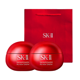 买一送一 【1210跨境仓发货】SKII全新大红瓶面霜80g-第九代 【送礼袋】