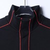 26WY10SDSA男士秋冬新款痞帅男装潮牌撞色线条立领卫衣百搭套头时尚上衣 商品缩略图2