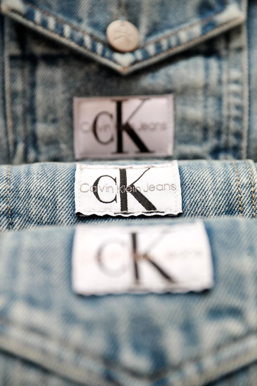 巨厚羊羔毛，小方标丹宁棉衣。水洗做旧牛仔翻领夹克棉服C123166 商品图11