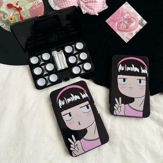隐形眼镜盒/像鱼as996六付装 商品图1
