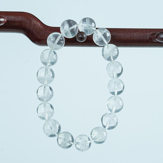 天然白幽灵手串聚宝盆千层异象珠子白色白水晶手串男女同款 商品图2