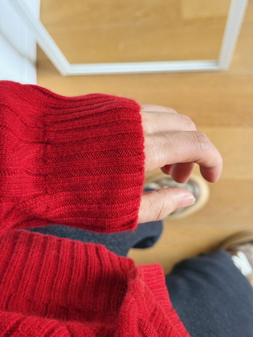 26马年限定~羊毛绞花针织衫毛衣【包邮+/不退不换。 商品图11