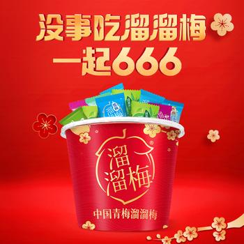 溜溜梅青梅全家桶600g西梅雪梅话梅杨梅乌梅健康休闲零食囤货大礼包 /休闲食品 /蜜饯果干 /梅子干 商品图2