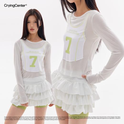 CryingCenter 半透运动长袖 哭喊中心 商品图0