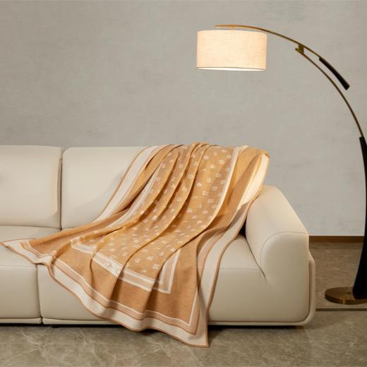 万事利 聚福毯 桑蚕丝保暖时尚福满祝福新年礼物送妈妈保暖毯子 商品图5