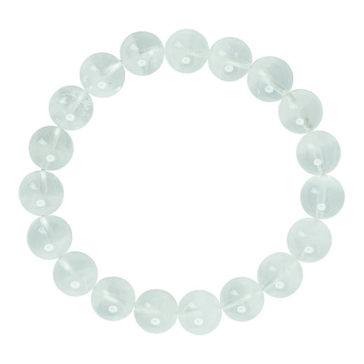 天然白幽灵手串聚宝盆千层异象珠子白色白水晶手串男女同款 商品图5