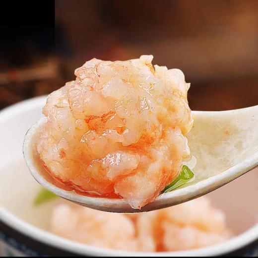 【老人孩子放心吃的鲜虾饼】优选新鲜虾肉 配料干净，肥美Q弹 食用方便，口口都有大虾肉 单单再送美味虾滑 商品图6