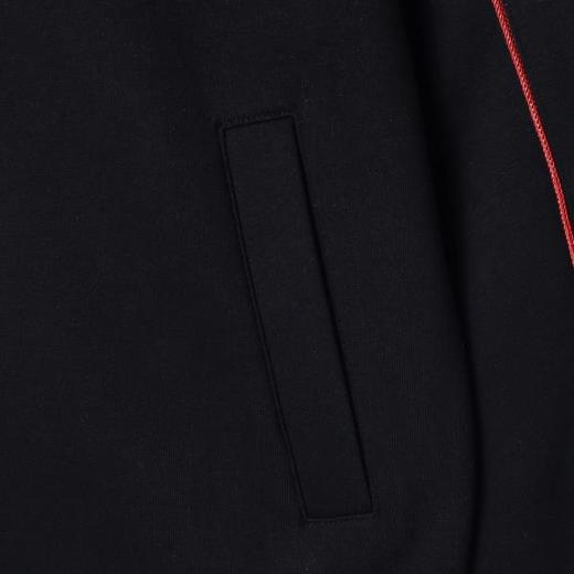 26WY10SDSA男士秋冬新款痞帅男装潮牌撞色线条立领卫衣百搭套头时尚上衣 商品图3