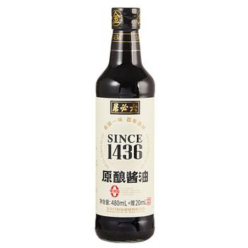 六必居 原酿酱油 【0添加 特级酱油】1.75L 点蘸凉拌生抽 中华老字号 /粮油调味 /调味品 /酱油 商品图2