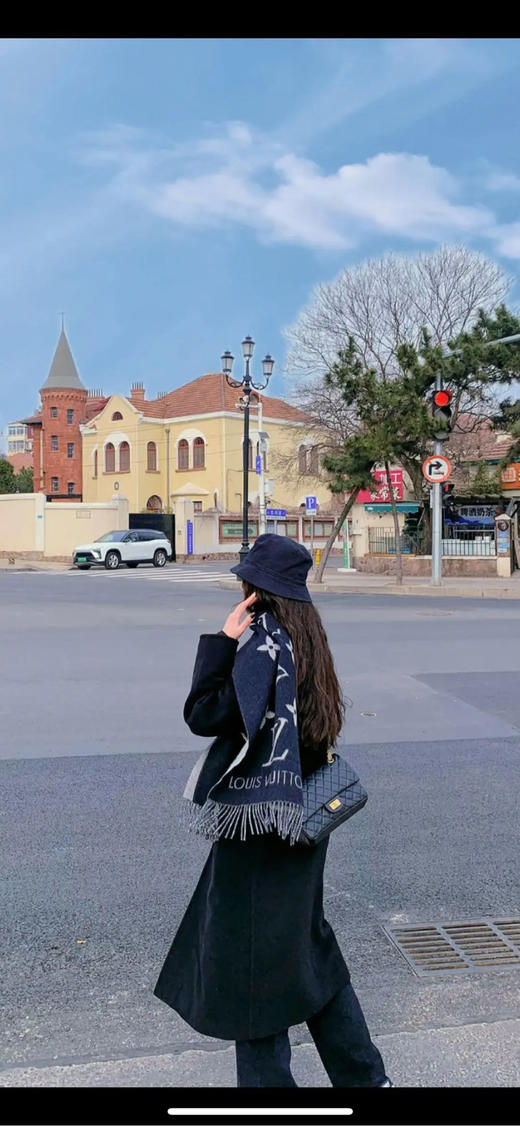 Chanel 油蜡牛皮 2.55 黑金 小号 单肩包 商品图3