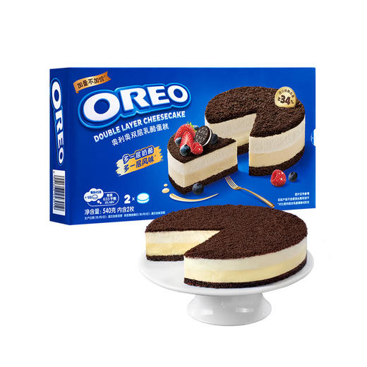 MM 山姆 奥利奥 冰乳酪蛋糕 420g（内含2枚） 商品图0