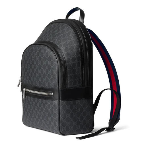 GUCCI 古驰 男士GG黑色中号双肩背包 黑色 792123 FADJN 1044 商品图1