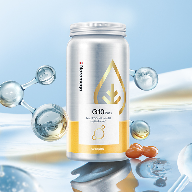 邱老师亲选 升级版辅酶Q10  挪威进口Noromega辅酶PQQ胶囊60粒 一天1粒