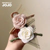 JOJO法式优雅气质精致轻奢蝴蝶结发圈发抓百搭水钻发卡发箍发饰 商品缩略图5