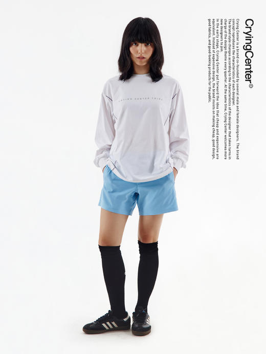 CryingCenter 宝蓝多色山系户外速干透气运动短裤女款 哭喊中心 商品图2