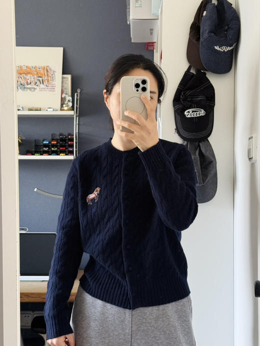 26马年限定~羊毛绞花针织衫毛衣【包邮+/不退不换。 商品图9