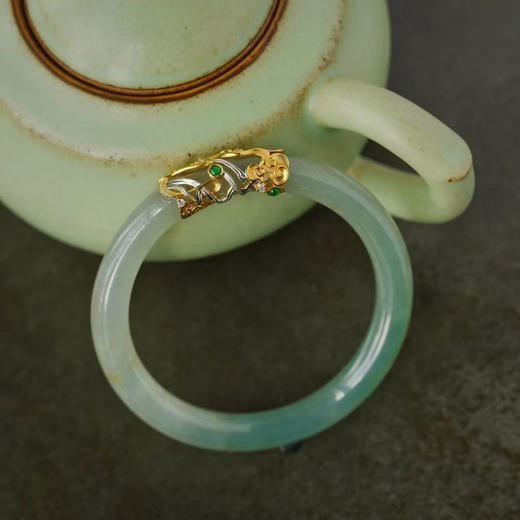 龢盒原创 水云间 老翡翠手镯 商品图1