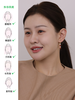 【天猫同款】耳扣款-18K金Akoya南红耳挂 商品缩略图1