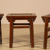 清	黄花梨夹头榫刀牙板方凳成套（一套四只） 商品缩略图2