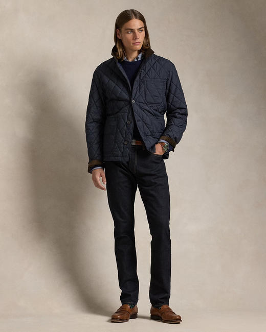 马球 经典老钱风工装菱格复古棉服夹克外套 特惠 PT-1198 商品图4