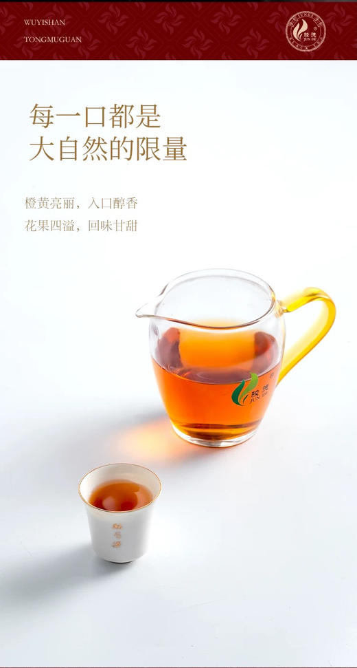 骏德红茶 小赤甘武夷山桐木关正山小种200g 茶叶烤漆木礼盒 商品图2