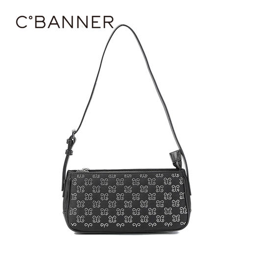 千百度2026春季女包优雅有型 支撑力佳不易变形包袋A26150925 商品图0