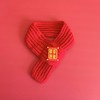 【中国风】猫咪狗宠物围脖针织保暖红色围巾 好寓意创意手工围脖 商品缩略图7