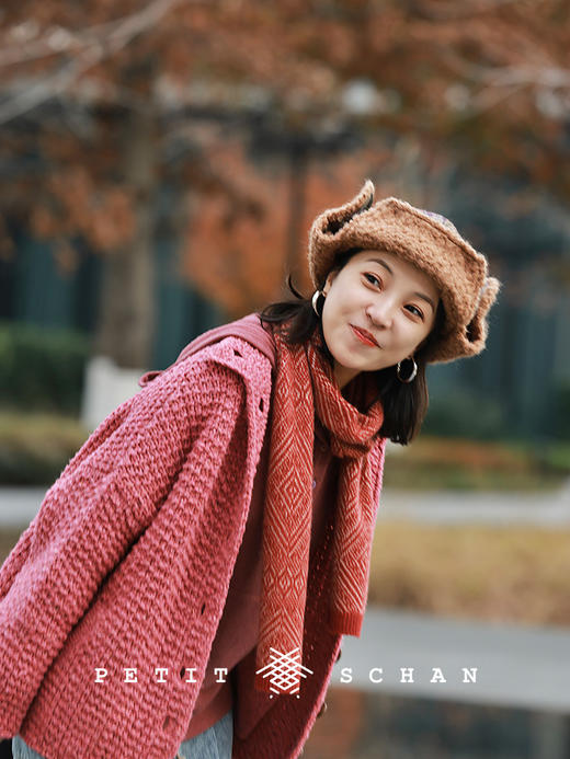 PETIT SCHAN小闪 #094 Petite southern visitors 南方小土豆 澳大利亚进口羊羔毛格纹护耳雷锋帽 商品图3