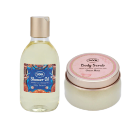 SABON萨邦白茶身体乳液/琉璃百合香氛沐浴油/身体润肤乳液/阳光鸡尾酒盈润护手霜系列