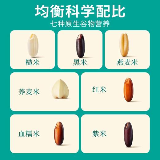元鲜拾光 七色糙米 7种谷物 低GI高饱腹 2.5kg/袋 商品图1
