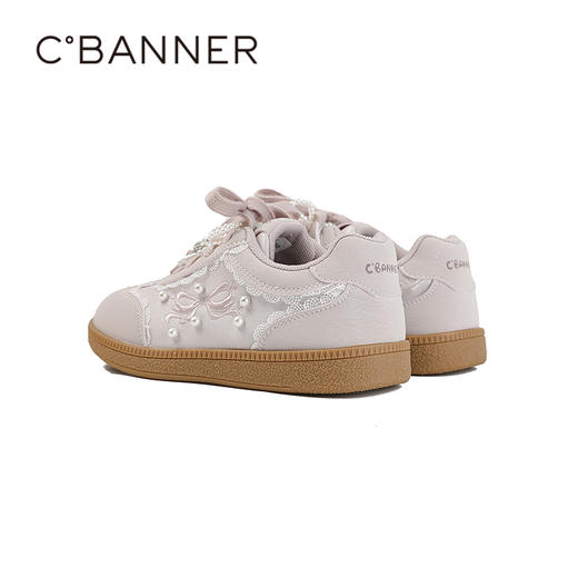 千百度2026春季童鞋圆润宽敞鞋头自然舒展德训鞋A26193032 商品图3