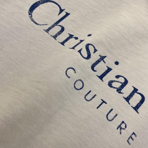 中性款做旧印花棉质短袖T恤ba010 商品图2