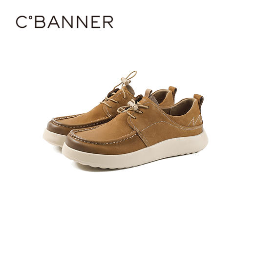 千百度2026春季质感细腻 脚感舒适懒人休闲男鞋A26158073 商品图4